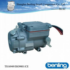 DM18A7 18 CC 12V DC Electric scroll Compressor for truck sleep cab air condition