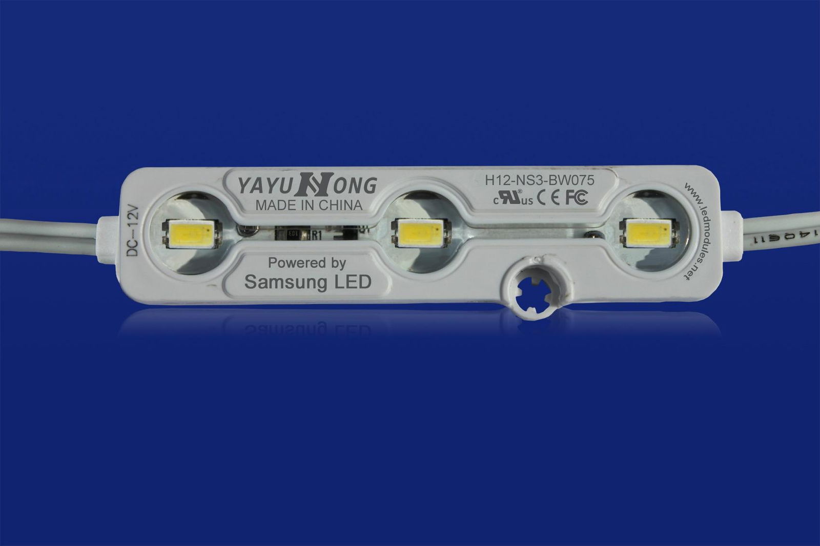 3 led SMD5630 blue light led injection module