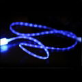 Hot selling charging & sync visible led light USB cable 