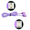 New Metal Alloy with Mesh Weave Fast Charging 1m mobile phone cable 4