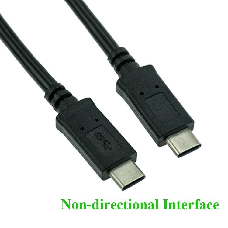 Fast speed USB 3.1 Type-C male to Type-C male cable 3