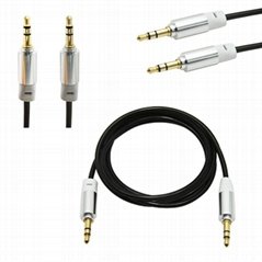 Best seller promotional stereo car 3.5mm audio aux cable