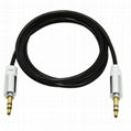 Best seller promotional stereo car 3.5mm audio aux cable 2