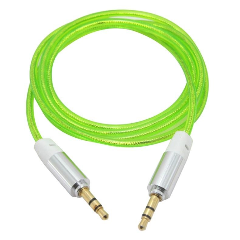 Best seller promotional stereo car 3.5mm audio aux cable 4