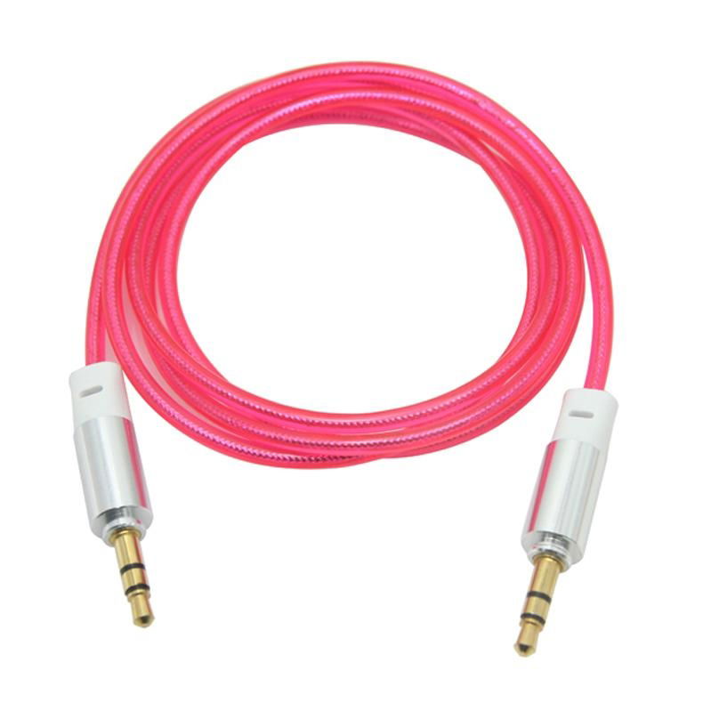 Best seller promotional stereo car 3.5mm audio aux cable 3