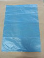 Blue flat plastic bag 1