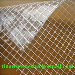 Coated Alkaline-Resistant Fiberglass Mesh 160g/m2 with mesh size 5*5mm or 4*4mm