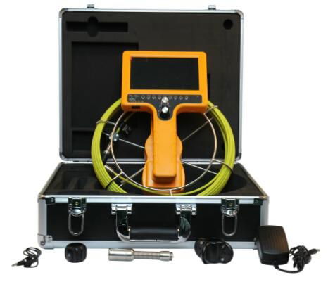 CCTV drain survey sewer inspection camera