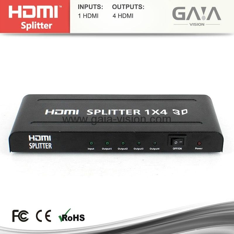 HDMI splitter 1x4 3
