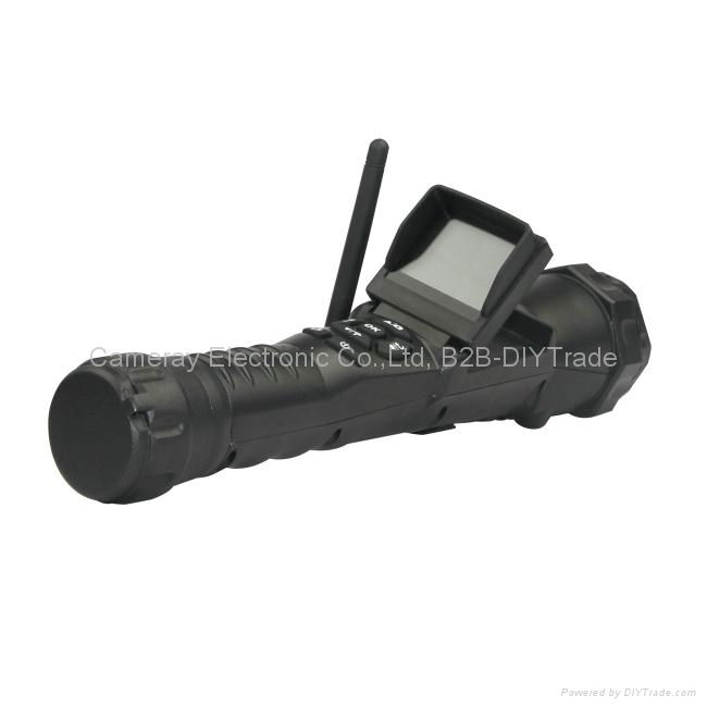 Flashlight Camcorder with 2.4GHz Wireless Transmit 