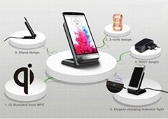 qi Wireless Battery Charger for iPhone 6 Stand