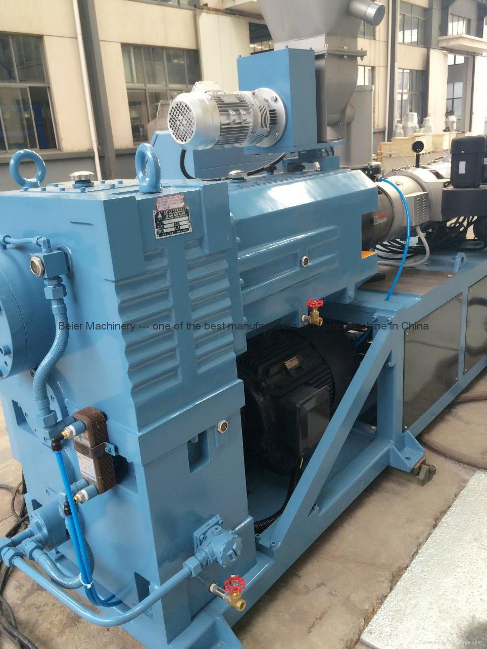 Conical Twin Screw Extruder ( plastic extruder) 4