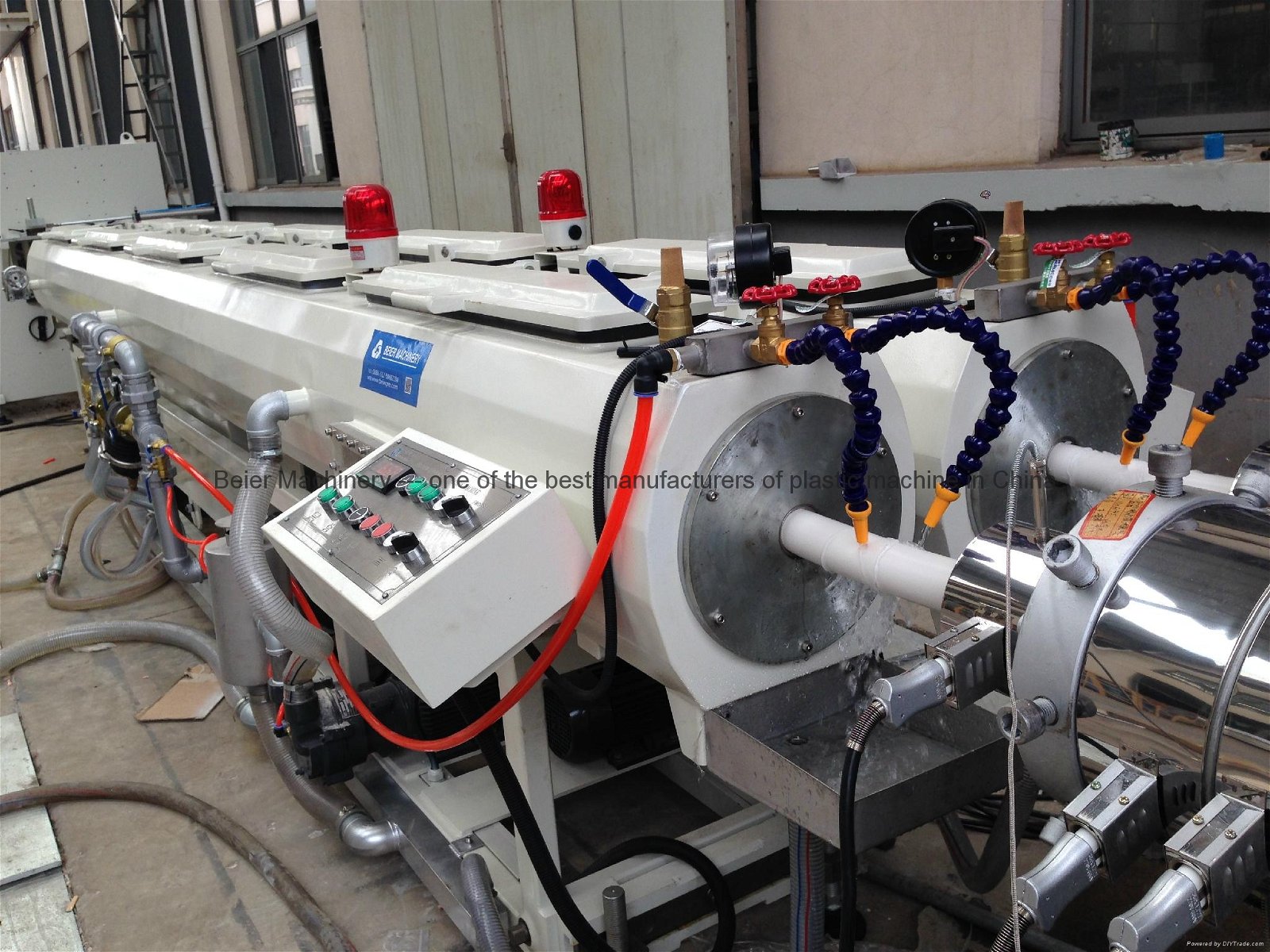 PVC pipe extrusion line(Pipe production machine) 2