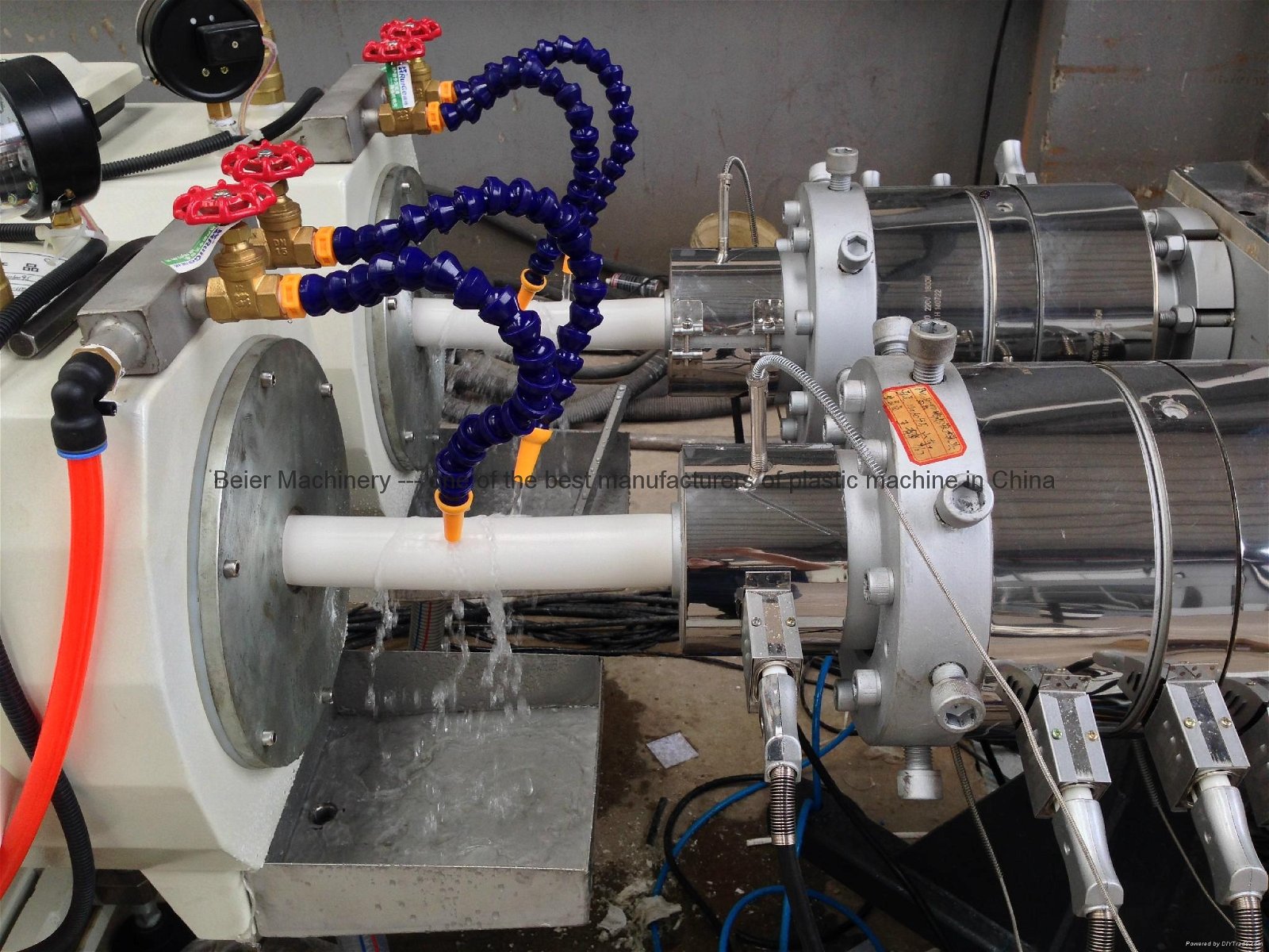 PVC pipe extrusion line(Pipe production machine)