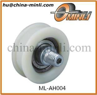 H Shape Plastic Nylon Roller Bearing for elevator door 4