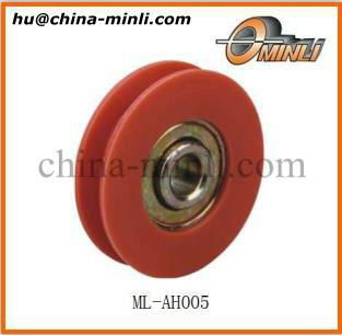 H Shape Plastic Nylon Roller Bearing for elevator door 5