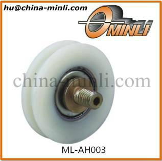 H Shape Plastic Nylon Roller Bearing for elevator door 3