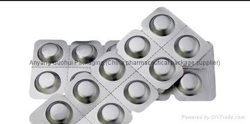 Hot sell pharmaceutical blister package cold forming aluminum foil 5