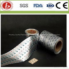 Pharmaceutical aluminum blister foil for package