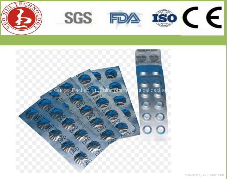 Hot sell pharmaceutical blister package cold forming aluminum foil