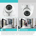 1.3MP 960P waterproof 30m IR distance day&night surveillance AHD Dome Camera 3