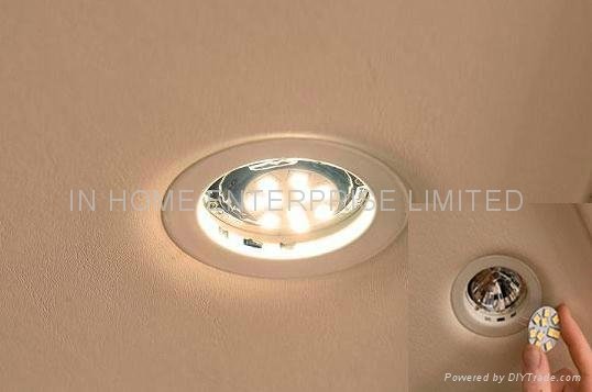 SMD 2835 1.5W Ceiling G4 LED Lights Crystal 150LM Long Life Downlights  3