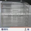 china wholesale custom acrylic makeup organizer with drawers 