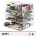 china wholesale custom acrylic makeup organizer with drawers  2