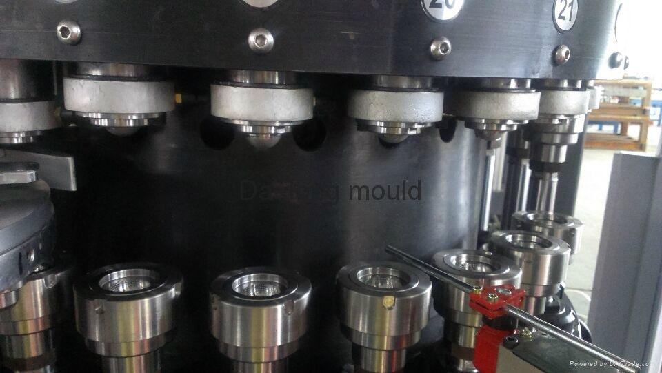 24 cavity Pill box Hydraulic press rotary cap compression machine