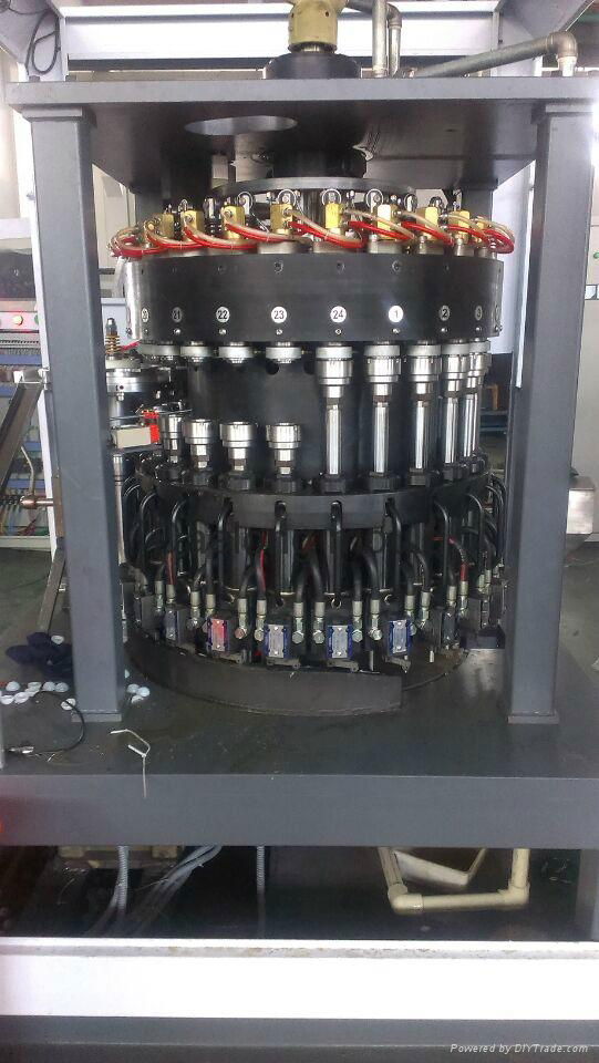 24 cavity Pill box Hydraulic press rotary cap compression machine 5