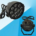 Plastic LED Par 12*1W RGBW 1