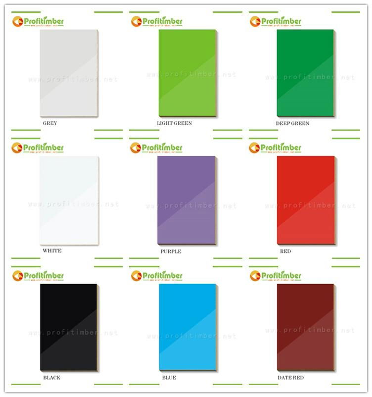 Kitchen Cabinet Doors Usage High Gloss Acrylic MDF Panel 5