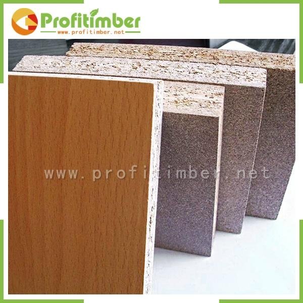 Indoor Use Eco-friendly Melamine Coated Particle Board 3