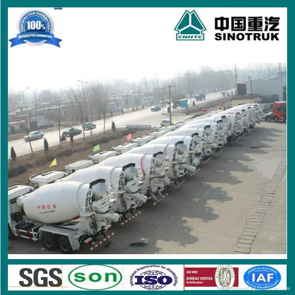 HOWO Concrete Mixer Truck 8 Cube meter 4