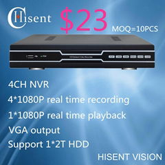 Plug and Play Onvif 4CH 1080P NVR ON Sale