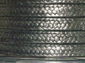 pure graphite braided packing with