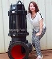 WQ QW submersible sewage water pump for waste water treatment 5