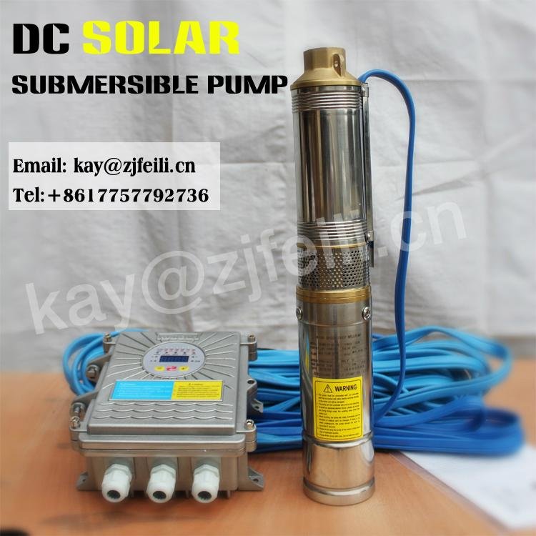 DC 48V Submersible Bore Water Pump Solar Kit Solar Deep Well Water Pump Solar Bo 2