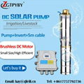 solar bombas sumergibles kit de bomba solar power submersible bore pump