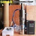 solar pump submersible pump solar powered water pump solar irrigation pump