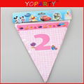 pennant Cheap Colorful PVC Hanging Sport Pennants 2