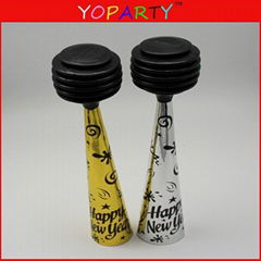 10.5-Inch Foil party horn, party blow