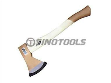 Axe with Wooden Handle