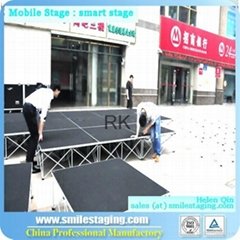 RK mobile stage small stage platform with aluminum risers