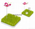 Grass Lawn Feeding Baby Bottle Drying rack 1