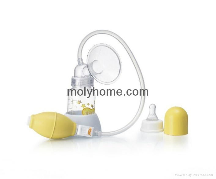 2015 silicone manual breast pump with BPA free