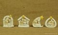 Religious christmas small resin figurines craft