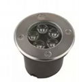 5W Led Underground Light round For Step