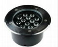 12W Led Underground Light round For Step park garden 1