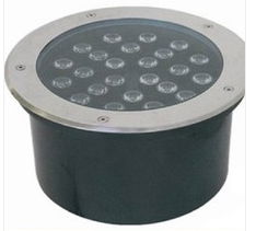 24W Led Underground Light round For Step park garden